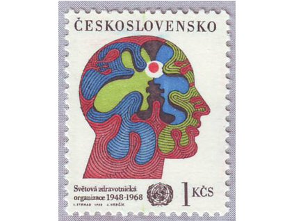 ČS 1968 / 1665 / Svetová zdravotnícka organizácia **