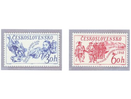 ČS 1968 / 1704-1705 / Slovenské výročia **