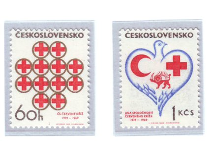 ČS 1969 / 1741-1742 / Červený kríž **