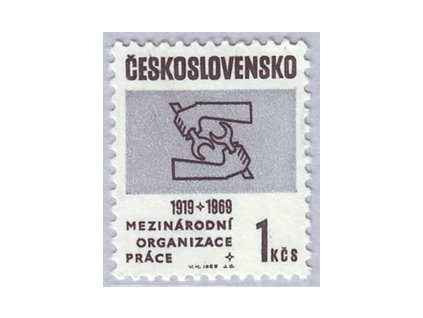 ČS 1969 / 1743 / Medzinárodná org. Práce **