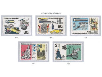 ČS 1970 / 1834-1838 / Historické zbrane **