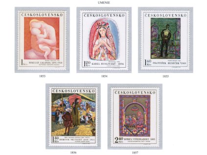 ČS 1970 / 1853-1857 / Umenie **