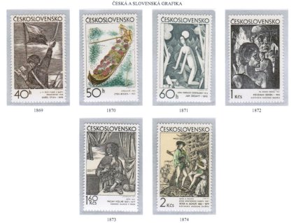 ČS 1971 / 1869-1874 / Grafika **