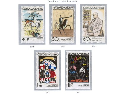 ČS 1972 / 1948-1952 / Grafika **