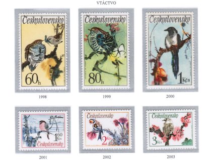 ČS 1972 / 1998-2003 / Vtáctvo **