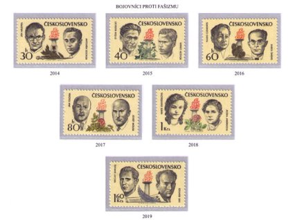 ČS 1973 / 2014-2019 / Bojovníci proti fašizmu **