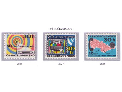 ČS 1973 / 2026-2028 / Výročia spojov **