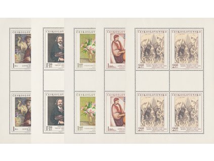 ČS 1974 / 2114-2118 PL / Umenie **