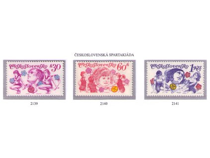 ČS 1975 / 2139-2141 / Spartakiáda **