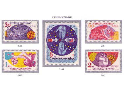 ČS 1975 / 2160-2164 / Výskum vesmíru **