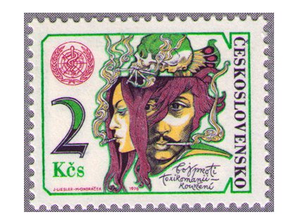 ČS 1976 / 2215 / Boj proti fajčeniu **