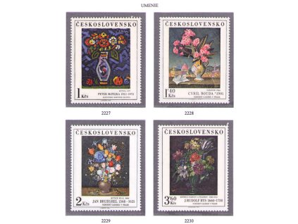 ČS 1976 / 2227-2230 / Umenie **