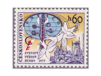 ČS 1977 / 2272 / Svetový týždeň hudby **