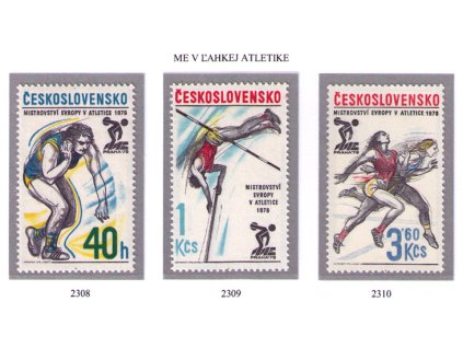 ČS 1978 / 2308-2310 / ME v ľahkej atletike **