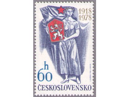 ČS 1978 / 2346 / 60 rokov ČSR **