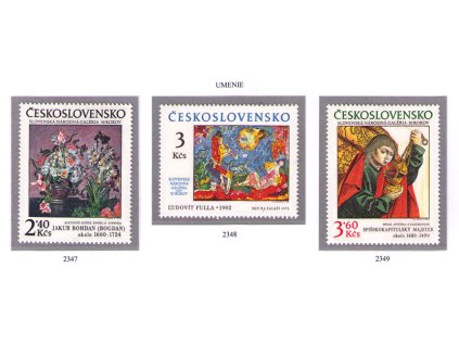 ČS 1978 / 2347-2349 / Umenie **