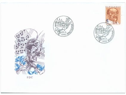 SR 1993 / 010-012 / Osobnosti FDC (3)