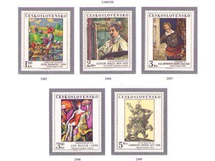 ČS 1979 / 2405-2409 / Umenie **