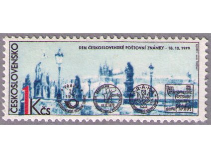 ČS 1979 / 2412 / Deň čs. poštovej známky **