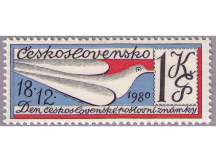 ČS 1980 / 2466 / Deň čs. poštovej známky **