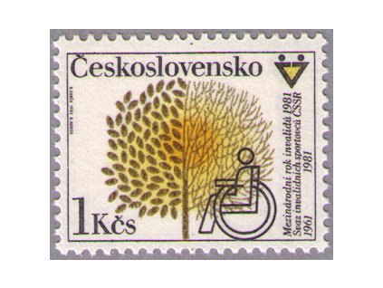 ČS 1981 / 2468 / Rok invalidov **