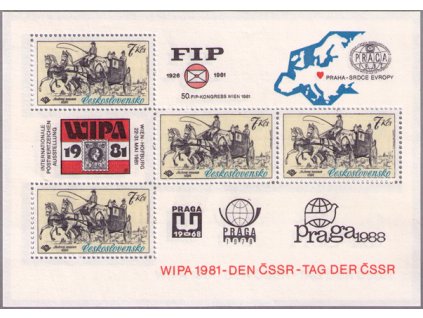 ČS 1981 / 2489 H / WIPA 1981 **