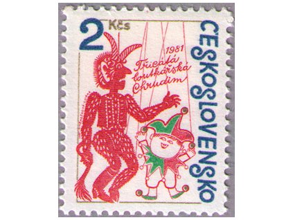 ČS 1981 / 2497 / Bábkarská Chrudim **