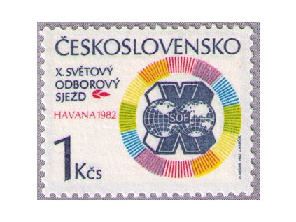 ČS 1982 / 2524 / Svetový odborový zjazd **