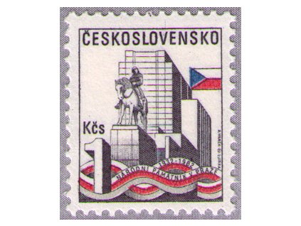 ČS 1982 / 2543 / Pamätník na Žižkove **