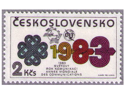 ČS 1983 / 2581 / Rok komunikácií **