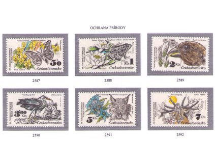 ČS 1983 / 2587-2592 / Ochrana prírody **