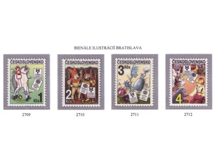 ČS 1985 / 2709-2712 / BIB 1985 **