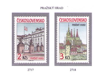 ČS 1985 / 2717-2718 / Pražský hrad **