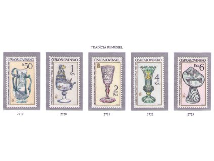 ČS 1985 / 2719-2723 / Tradícia remesiel **