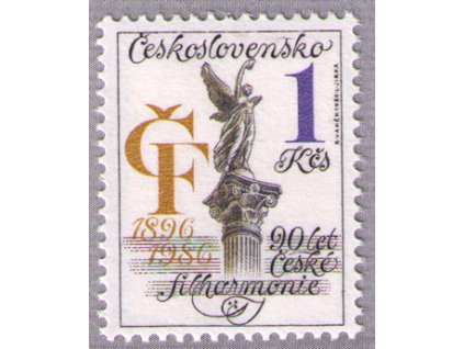 ČS 1986 / 2731 / 90 rokov Českej filharmónie **