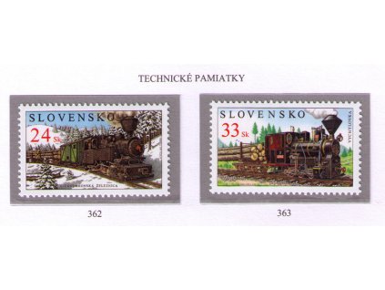 SR 2005 / 362-363 / Technické pamiatky - Parné rušne