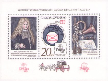 ČS 1986 / 2747 H (A) / 60 rokov FIP, Praga 1988 **