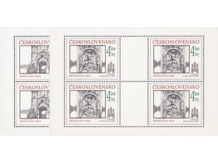 ČS 1986 / 2756-2757 PL / Bratislavské motívy **