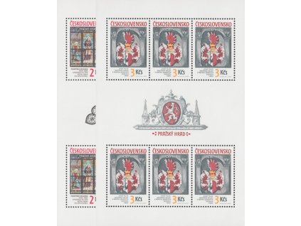 ČS 1987 / 2792-2793 PL / Pražský hrad **