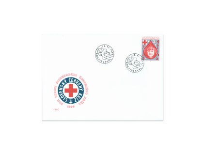 SR 1993 / 021 / Červený kríž FDC
