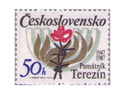 ČS 1987 / 2809 / Pamätník Terezín **