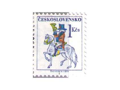 ČS 1987 / 2814 / Postilión, Praga 1988 **