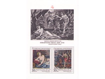 ČS 1988 / 2861-2862 H / Poklady Národnej galérie **