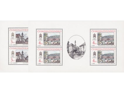 ČS 1988 / 2868-2869 PL / Bratislavské motívy **