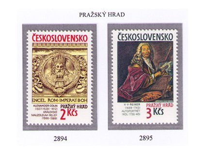 ČS 1989 / 2894-2895 / Pražský hrad **