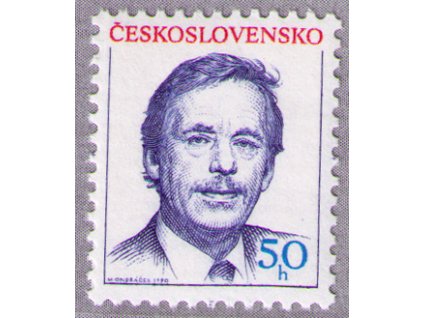 ČS 1990 / 2928 / V. Havel **
