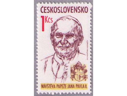 ČS 1990 / 2938 / Návšteva Jána Pavla II **
