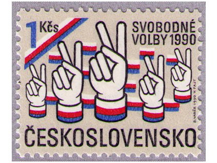 ČS 1990 / 2942 / Slobodné voľby **