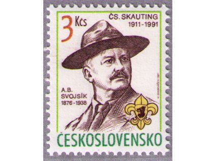 ČS 1991 / 2966 / 80. výročie skautingu **