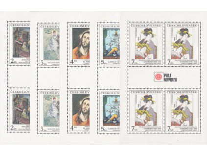 ČS 1991 / 2994-2998 PL / Umenie **